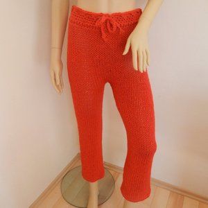 Knit pants Wool pants